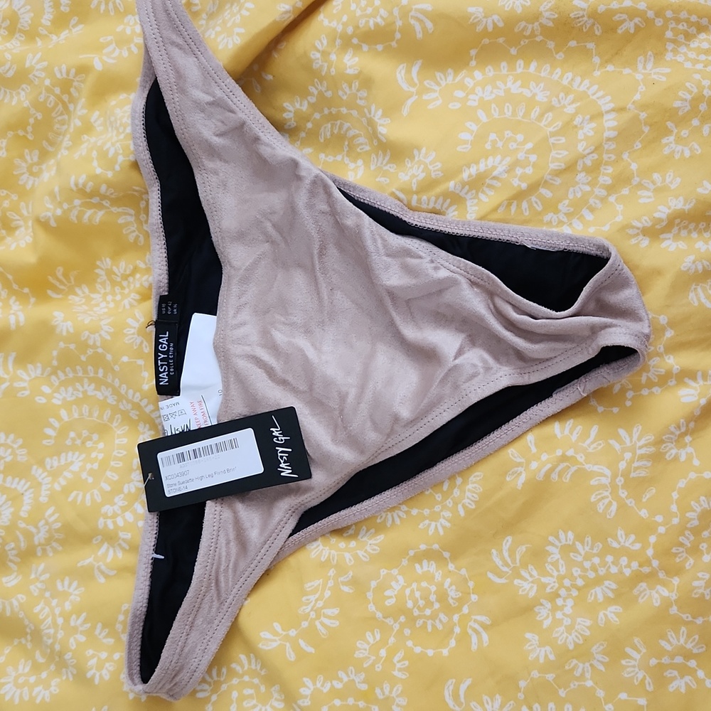 Faux suede Nasty Gal bikini bottom